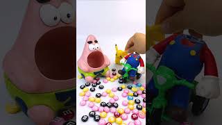 Unboxing Pikachu - Super Mario Bros and Patrick Star toys funny Moments #pikachu #mario Unboxing Pikachu - Super Mario Bros and Patrick Star toys funny Moments #pikachu #mario
