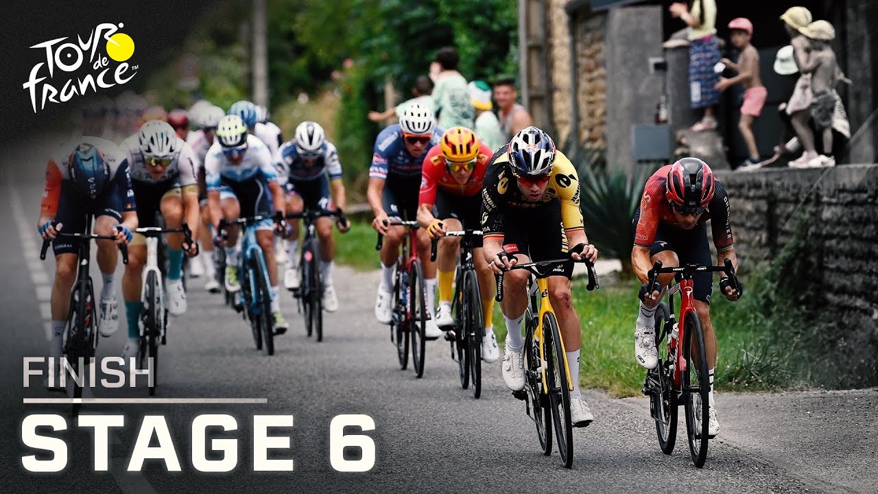 Tour de France 2023 Stage 6 finish Cycling on NBC Sports