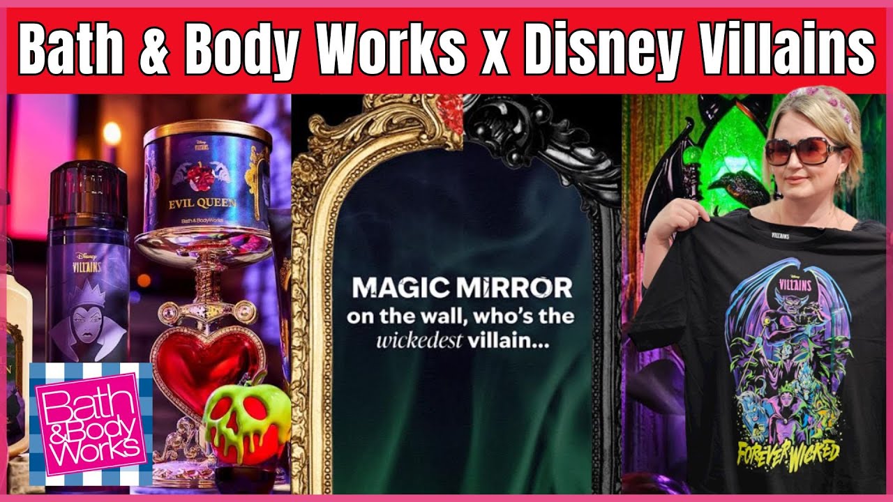 Bath & Body Works x DISNEY VILLAINS COLLAB | FOREVER WICKED | PLUS