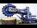Extremely Powerful Biggest Wood Crusher. Most Statisfying Fastest Tree Moval Machines Process!
