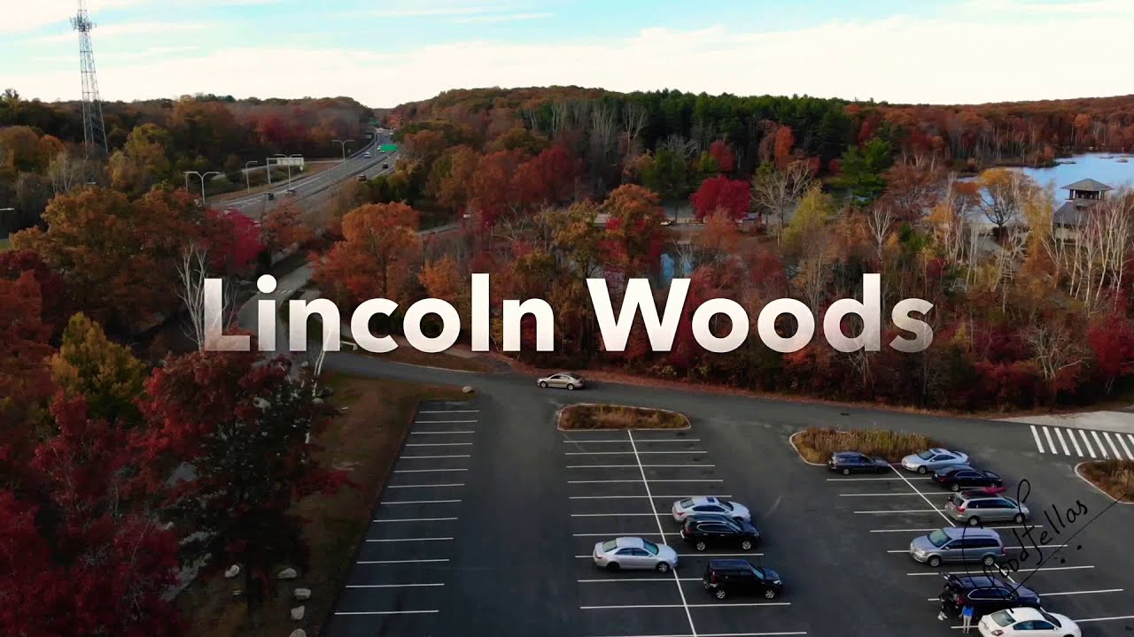 Lincoln Woods State Park Drone video, Lincoln, RI - YouTube