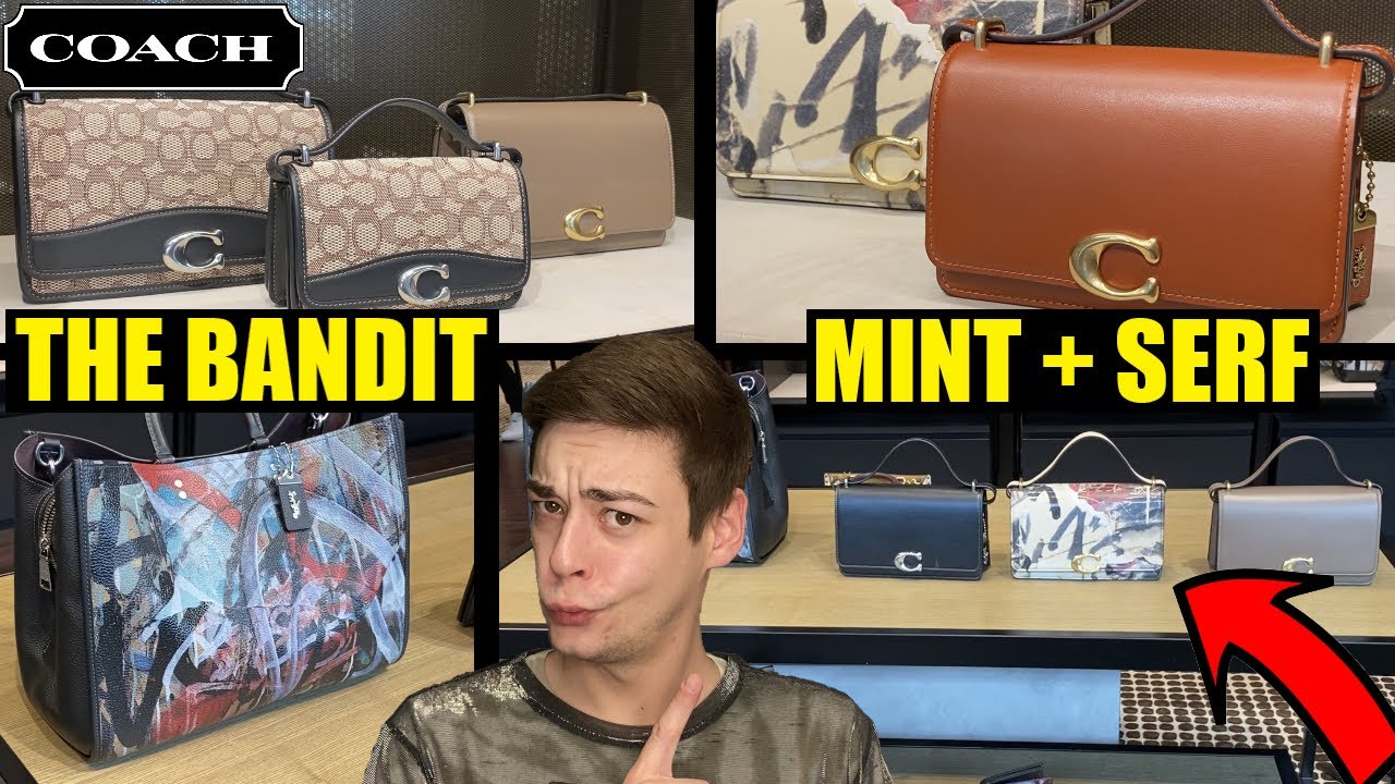 The Coach Bandit and Mint + Serf Collection Shopping Trip! - YouTube