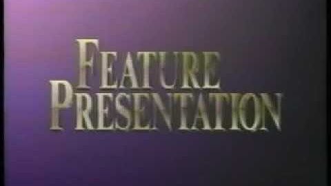 Paramount Feature Presentation and Warning Screen 1990 Logo