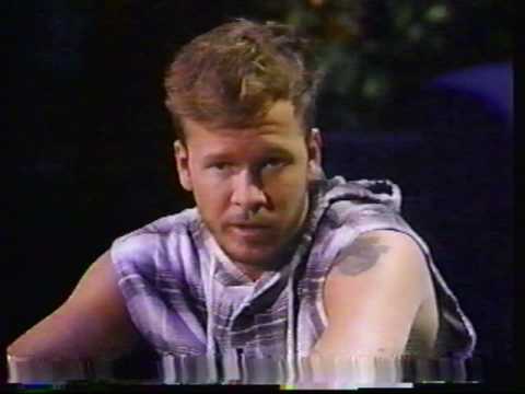 Donnie Wahlberg on The Arsenio Hall Show