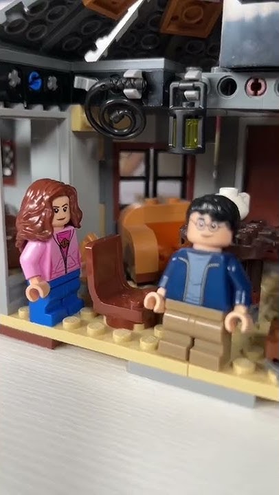 Обзор на LEGO Хижина Хагрида Гарри Поттер! - YouTube