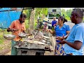 Wow island fishermans a hard day in life of rustic village roads fishmarket