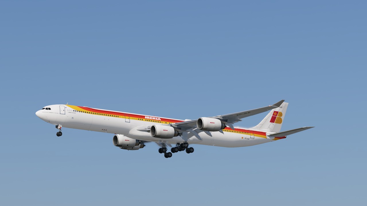 XP12 | Toliss A340-642 Josep Tarradellas Barcelona–El Prat Airport Landing