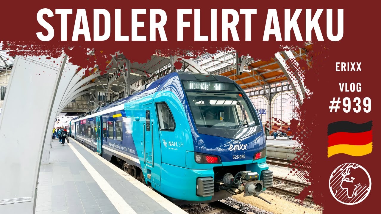 Der Stadler Flirt Akku | TripReport | Vlog 939