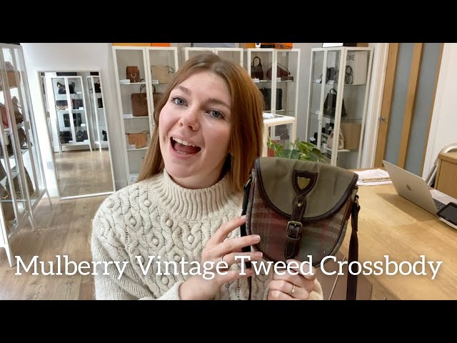 vintage mulberry cross body bag