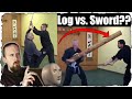 Fake Sword Defense Fail!  (Skall Loses It)