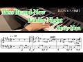 【耳コピピアノ楽譜】Miss Brand-New Friday Night / Snow Man