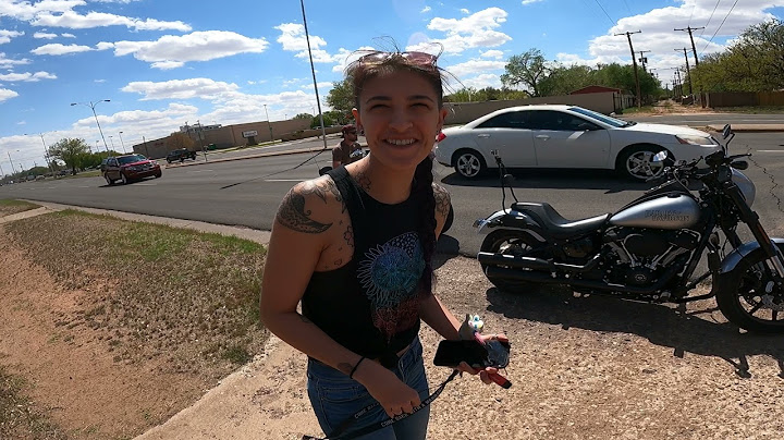 Harley Rider helps elderly gentleman who was walking in the middle a busy road with a walker.