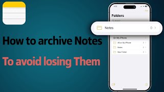 How to Archive Apple Notes | AppleGurus