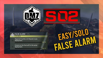 False Alarm GUIDE | DMZ Season 2 Mission Guide | Crown Solo Guide
