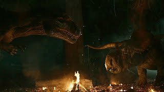 Allosaurus Vs Nasutoceratops| Battle at Big Rock| Jurassic World