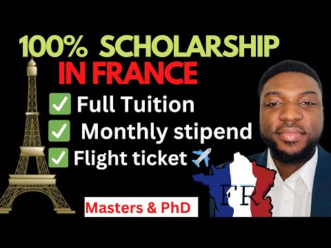 منحة دراسية ممولة بالكامل للطلاب الدوليين في فرنسا