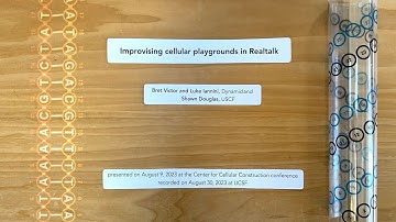 Improvising cellular playgrounds in Realtalk, Aug 2023