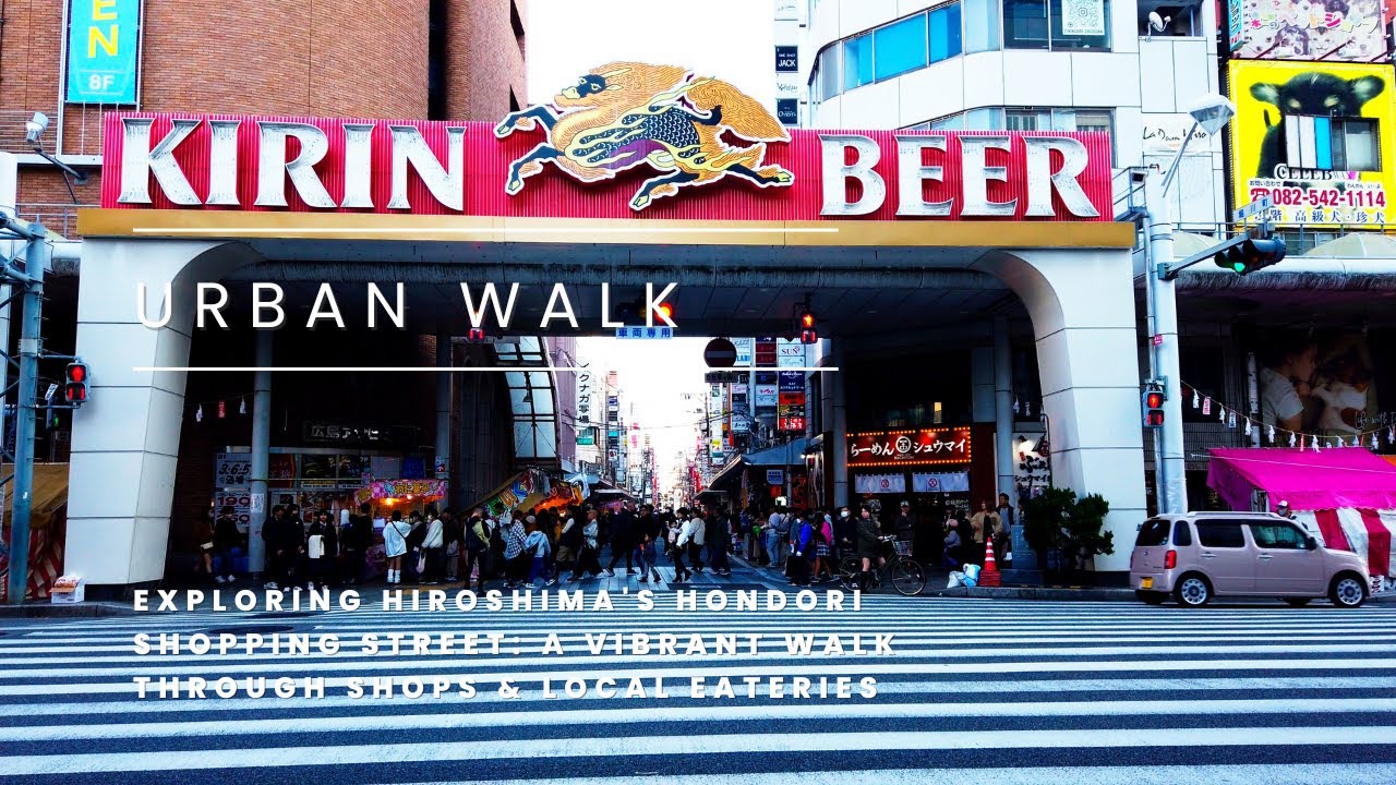Exploring Hiroshima's Hondori Shopping Street: A Vibrant Walk Through Shops & Local Eateries