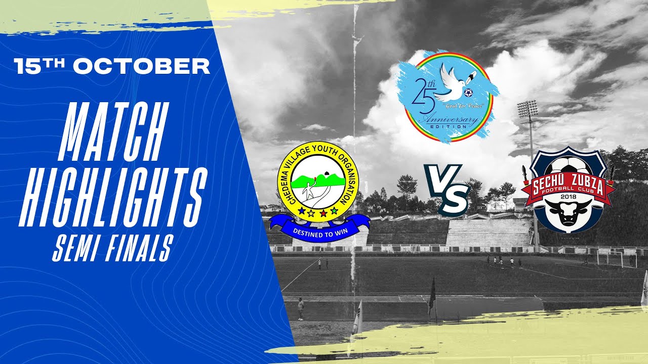 Semi-Final ⚽ Chedema Village Y.O 🆚 Sechü Zubza FC | 25th NSF Martyrs' Memorial Trophy 2025