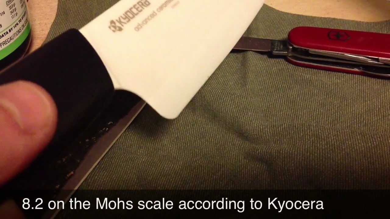 Kyocera Ceramic Knife Review YouTube