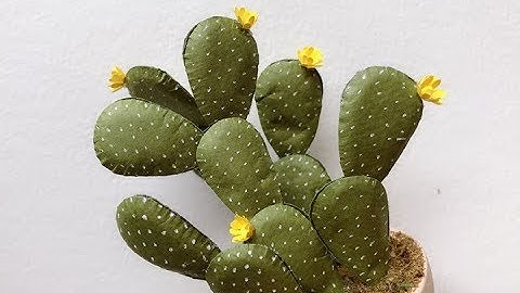ABC TV | How To Make Miniature Paper Cactus Tree From Shape Punch - Craft Tutorial