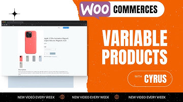 Woocommerce Variable Products