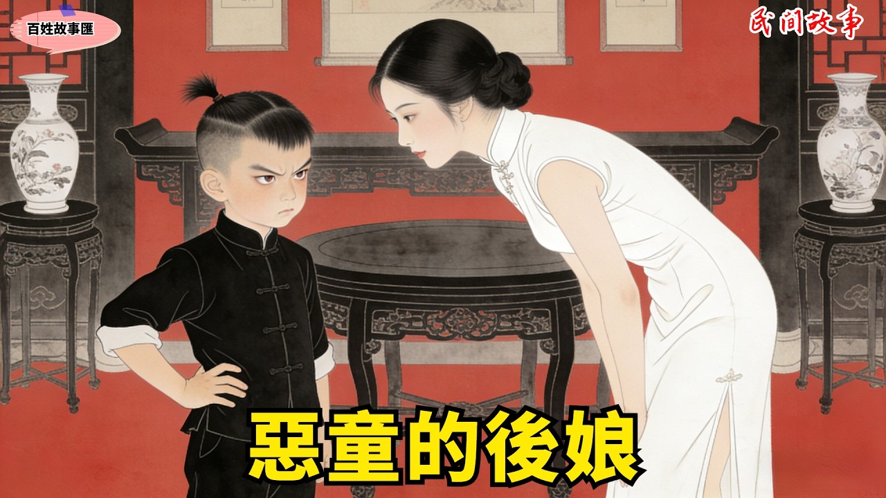 剛被前夫休棄，她跑去給人見人怕的惡童黨後娘，再與前夫被問：你可知錯？惡童霸氣護母：我娘沒錯！#故事頻道 #民間故事#有聲書 #睡前故事#中國文化#故事分享