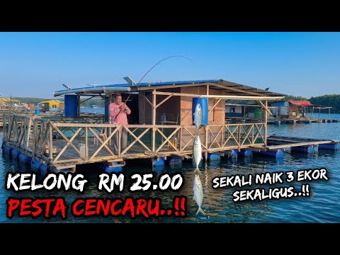 Mancing di Kelong @ Rumah Rakit Merbok  