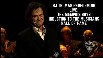 BJ Thomas Performing Live at The Memphis Boys Induction to The Musicians Hall of Fame