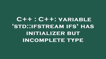 C++ : C++: variable 
