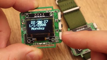 Arduino watch board: test 1 - set time