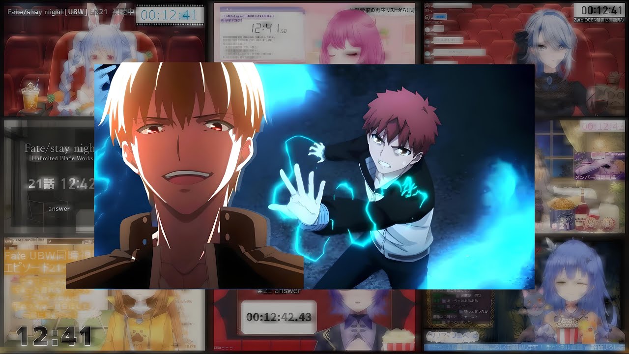 Fate/Stay Night: Unlimited Blade Works Episode 23 (23話) Vtuber 反応集 | Reaction Mashup