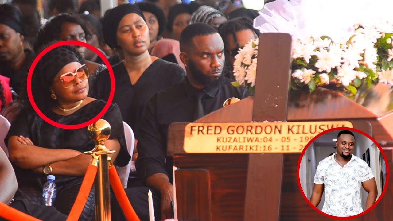 Kwa uchungu sanaa ona THABITHA akitazama jeneza la mumewe MATEI hurumaa😭