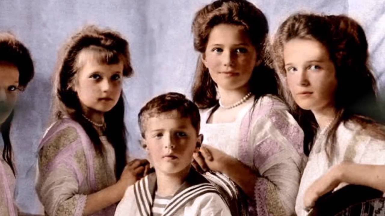 Царская Семья Романовых Фото Перед