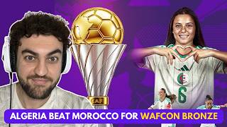 Algeria BEAT Morocco to win WAFCON BRONZE! 🥉
