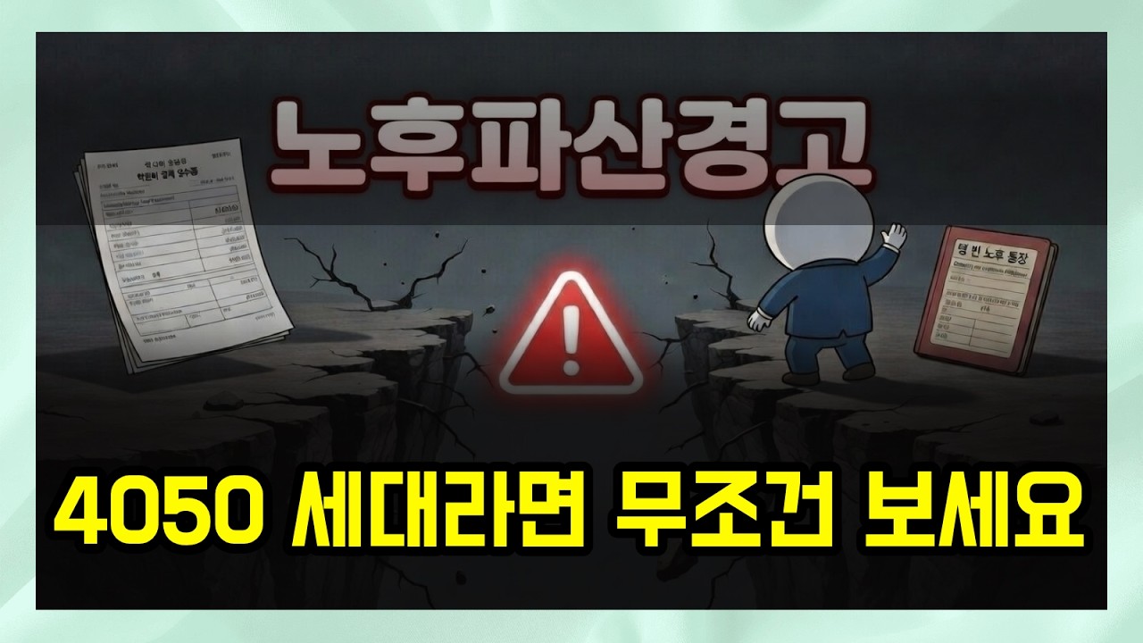 ｢4050 생존 전략｣ 4050 세대는 보세요 평생 자식 눈치 안 보고 마음 편히 사는 진짜 부자들의 비밀