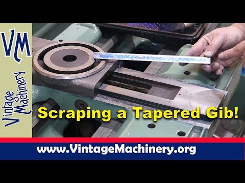 Scraping a Tapered