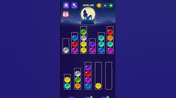 Ball Sort Master Game Level - 283 Without Boosters | Puzzle Game | #entertainment #puzzle #game