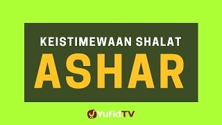 Keistimewaan Shalat Ashar