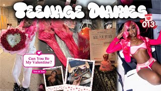 TEENAGE DIARIES 013 ✰ valentine prep, NEW PIERCING, valentines day, shoppings, photoshoot, etc