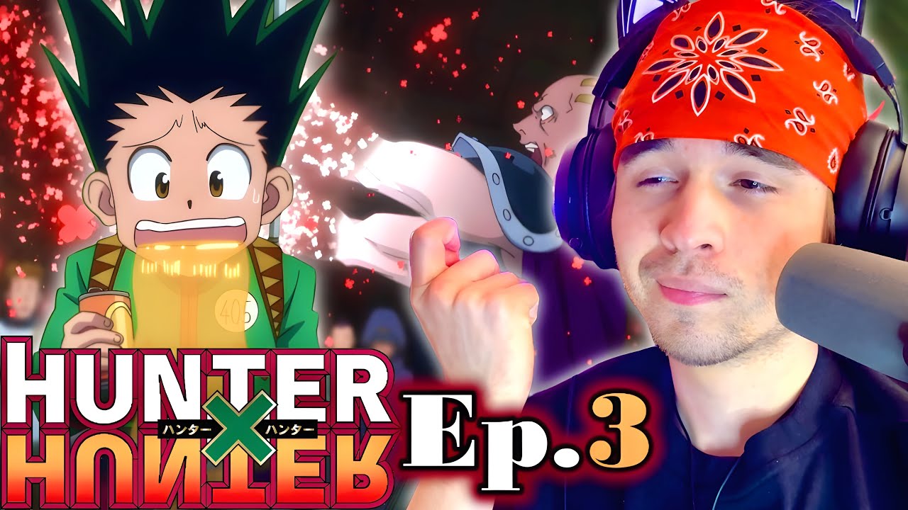The Hunter Exam BEGINS 🌺 | Hunter X Hunter Episode 3 REACTION!!! - YouTube