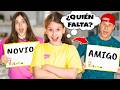 ¿QUIÉN CONOCE MEJOR A MI HERMANITA ERIKA? Padre vs Hija | Daniela Golubeva
