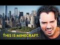 Xaryu Reacts to NEW YORK CITY Rebuild in Minecraft