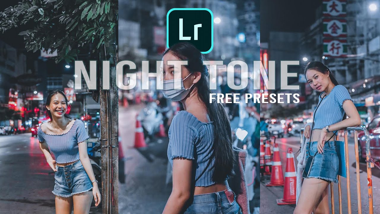 แต่ง ภาพ อาร์ต ๆ  2022  แต่งรูปโทนกลางคืน Lightroom Mobile | Free Presets