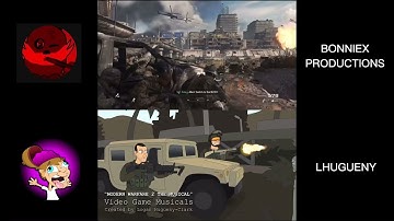 CALL OF DUTY: MODERN WARFARE  THE MUSICAL | Side By Side Comparison (Original & In-Game Version)