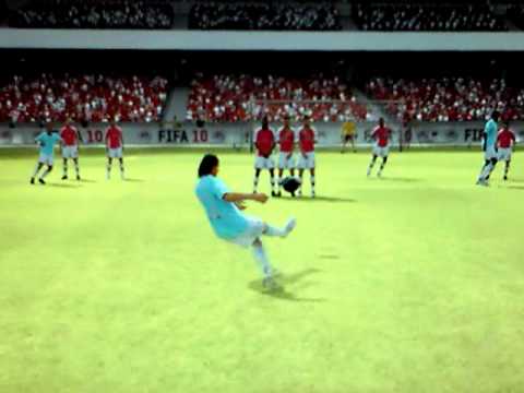 FIFA10 アーセナルvsマンチェスターC 「テベス」