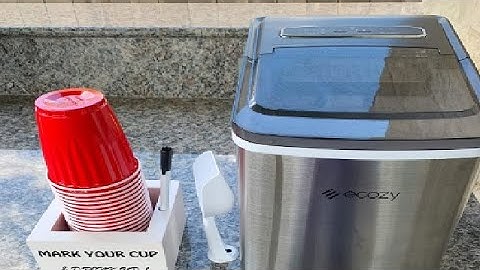 ecozy Portable Countertop Ice Maker Review