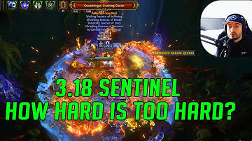 [POE 3.18] Is Path of Exile Sentinel TOO Difficult?