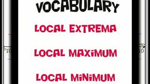 Boundedness and Extrema (HW #10)