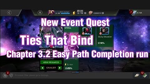 MCOC I  New Event Quest 😁!! Ties That Bind - Chapter 3.2 -Kindred Boss Fight!